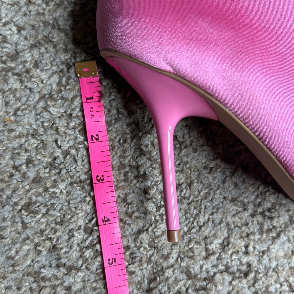 NIB Good American Pink Booties Size 9 - Picture 9 of 9